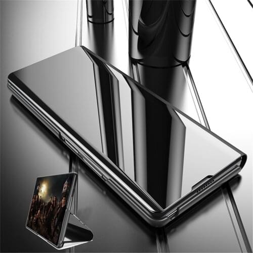 Smart Mirror Flip Cover For Samsung Galaxy Z Fold3 5G Case Magnetic Shell Z Fold 3 Folder ZFold 3 ZFold3 Stand Protective Coque