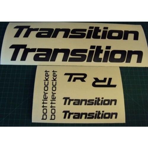 For 1Set Transition Bottlerocket Blindside Bike Decal Sticker Set MTB DH Downhill Fox Car Styling