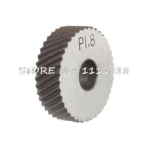 1 pair HSS 1.8mm Pitch Diagonal Coarse Knurl Wheel Knurling Roller