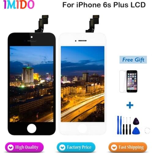 10Pcs/Lot Screen For iPhone 6S Plus LCD Display Touch Panel Replacement Digitizer Assembly For iPhone 6SP 5.5 inch Fast DHL