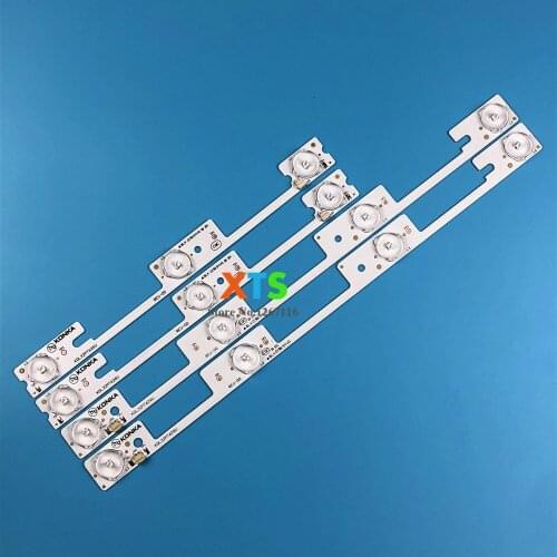 100PCS/LOT For Kon ka KDL32MT626U(50PCS*3LED +50PCS*4LED) 35019055 35019056 light bar 32 inch Backlight Lamp LED Strip 1LED=6v