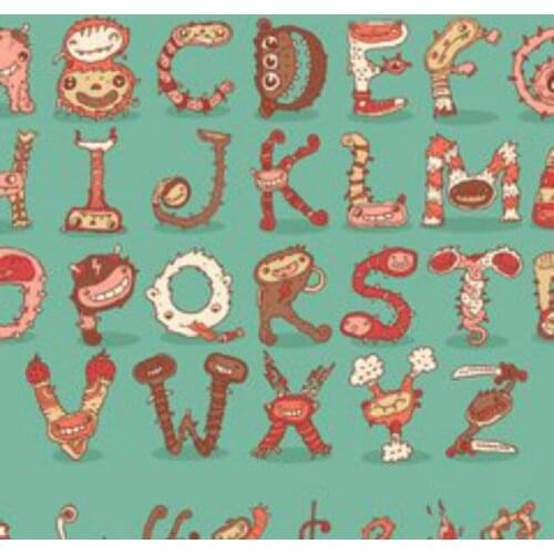 50 Pcs/lot Embroidery Letter Hole Patches Black White Clothing Accessories Wholesale Joker Wholesale