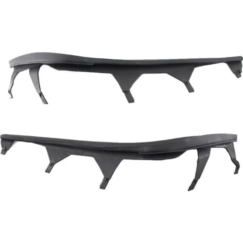 Car Front Upper Headlight Cover Strip Set Trims Headlight Sealing Strip Gasket for BMW E46 4 Door 325I 2002-2005 63126921859 631