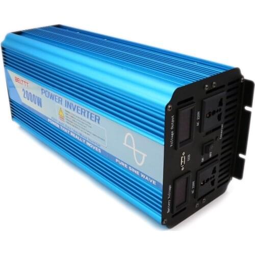 Free Shipping pure sine wave Inverter batterie inverter inverter 2000 watt 12V 220V chinese supplier