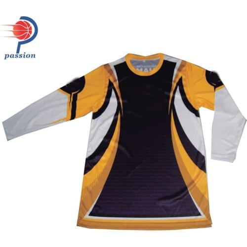 Long Sleeve Crew Neck Video Gaming Jerseys For Esport