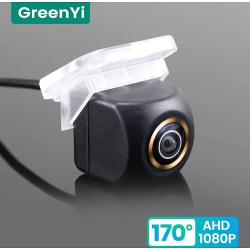GreenYi 170° HD 1080P Car Rear View Camera Night Vision Reverse Reversing 4 Pin Vehicle Parking AHD for All Car