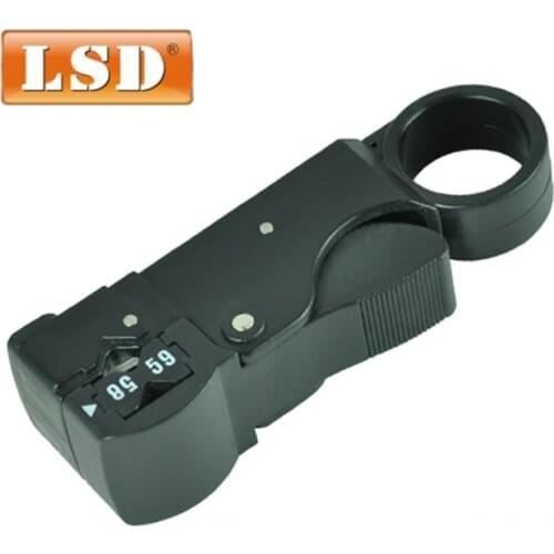 Coaxial cable stripper for RG58/RG59/RG62 LS-312B mini wire stripping tool