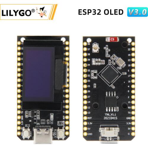 LILYGO® 4M Byte (32M bit )Pro ESP32 OLED V2.0 TTGO & ESP32 OLED WiFi Modules+Bluetooth Double ESP-32 ESP8266 Et OLED