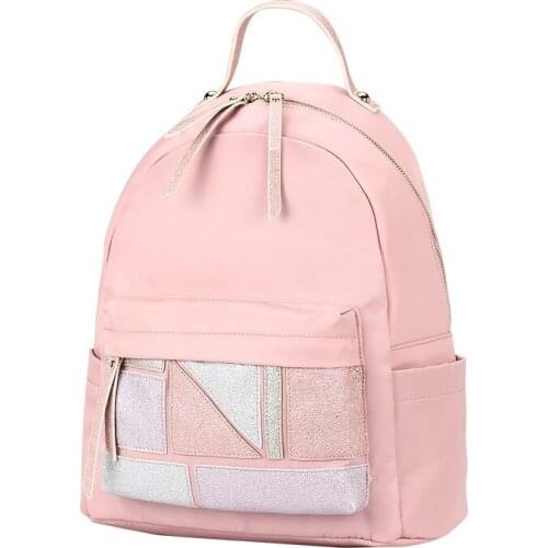 2021 New Women Korean Style Canvas Backpack Shoulder Bag Multi-purpose Casual Fashion Suitable For Travelling KM8004