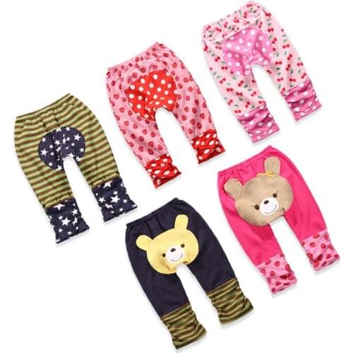 2016 Spring New Product Children Clothing Male Precious Girl Precious Cartoon Modeling Will Pants Male Girl Underpant Trousers