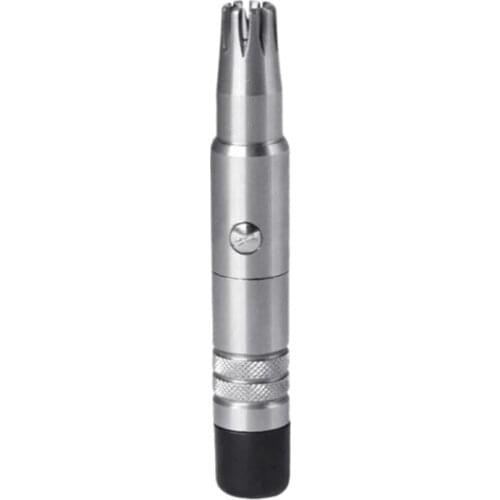 New Stainless Steel Manual Nose Trimmer for Shaving Nose Ear Hair Trimmer Shaver Face Care for Men Washable Device