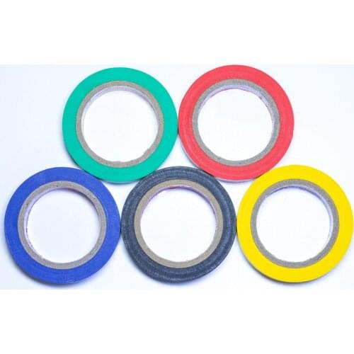 9M Wire Flame Retardant Electrical Insulation Tape Electrical High Voltage PVC Tape Waterproof Self-adhesive Electrician Tape