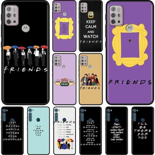 Para For Moto G Stylus G30 G10 Plus G9 Lite G8 Power Play Capa for Moto One Fusion Hyper Edge E6s Friends TV Central Coffee