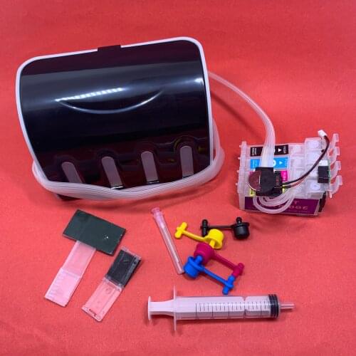 YOTAT With ARC Chip CISS ink cartridge 34XL T3461-T3464 T3471-T3474 for EPSON Workfore Pro 3725DWF 3720DWF WF-3725 WF-3720