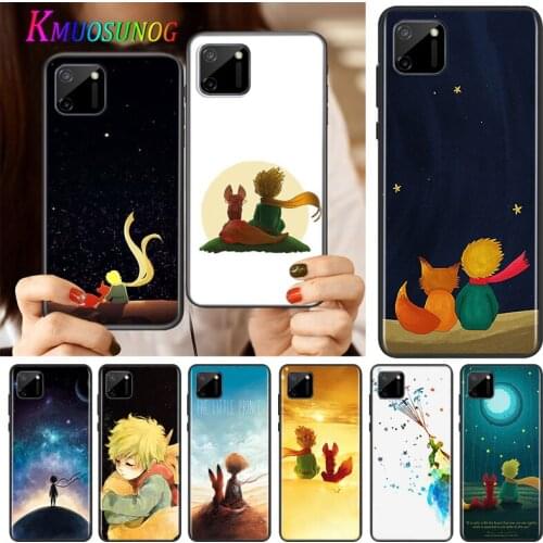 The Little Prince With The Fox Silicone Cover For Realme V15 X50 X7 X3 Superzoom Q2 C11 C3 7i 6i 6s 6 Global Pro 5G Phone Case
