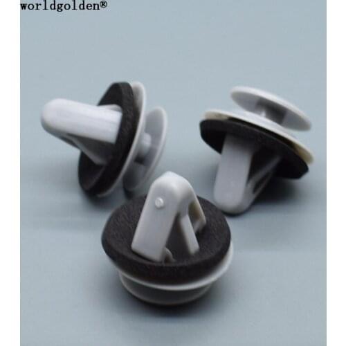 Worldgolden 100pcs auto fasteners Retaining Clip for Mazda TD12-51-SJ3A