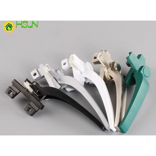 1pc Window Handle Lock Handle sliding window handle Aluminum Alloy window lock anti-theft lock
