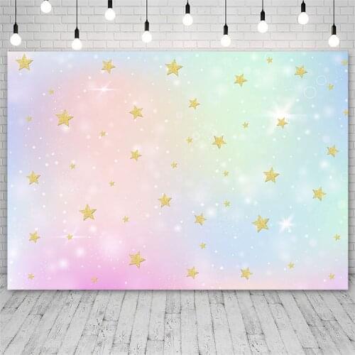 Avezano Baby Shower Birthday Backdrops Twinkle Little Stars Newborn Photography Backgrounds Banner Photo Studio Photozone Decor