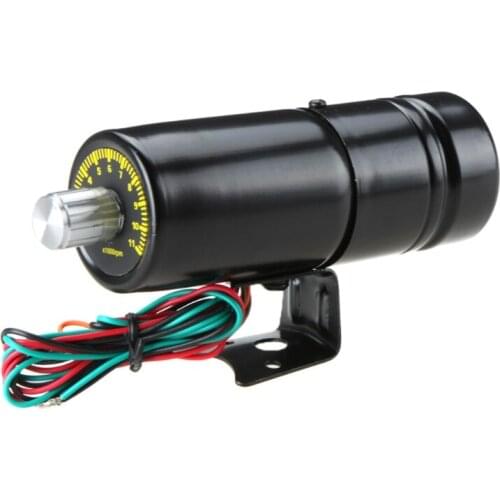 Car Gauge Adjustable 1000-11000 RPM Tacho Shift Light Tachometer Red LED