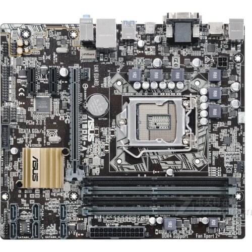 Used Asus B150M-A Motherboard Desktop Socket LGA 1151 DDR4 64GB SATA3 USB2.0 USB3.0 B150 Mainbaord Micro ATX