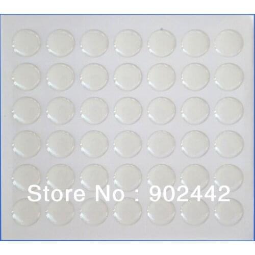 Free Shipping 2000 pcs/Lot 18 mm Clear Round 3D Epoxy Dome Label for DIY Jewelry Crafts