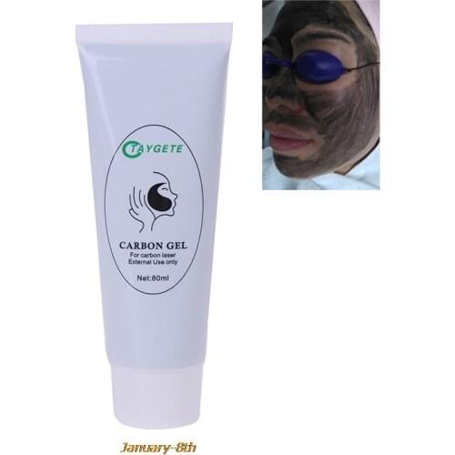 80ml Safe Carbon Cream Gel for Laser Skin Rejuvenation Skin Whitening Skin Deep Cleaning Moisturizing Face Cream Skin deep Care