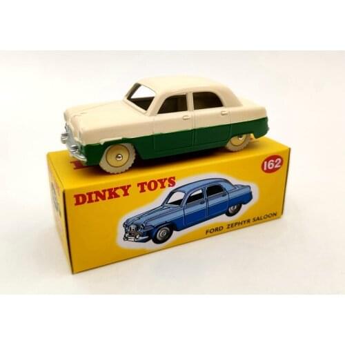 DeAgostini 1/43 Dinky toys 162 For Ford Zephyr Saloon Beige Diecast Models Collection Auto Car Gift