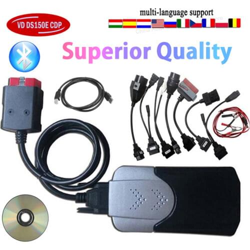 NEW Arrival 2017.R3 with Keygen for Vd Ds150e Cdp Bluetooth for Delphis Car Truck Obd2 Scanner Diagnostic Repair Tool 2016.r0