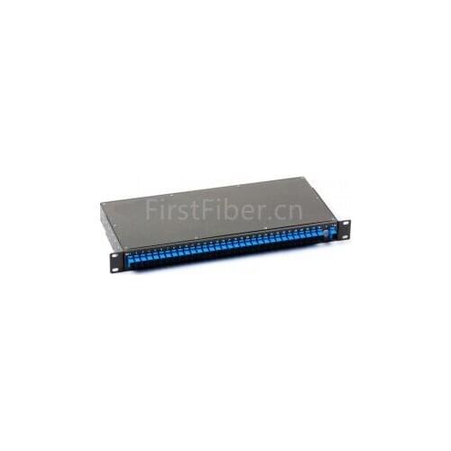 FirstFiber 1 x 8 SC/APC Insertion Type PLC Splitter, ( 1xN, 2xN for Option ) , G657A Fiber, with strong outside package