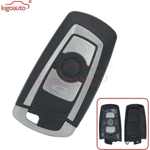 Kigoauto for BMW 7 series 3 button smart key case cover shell
