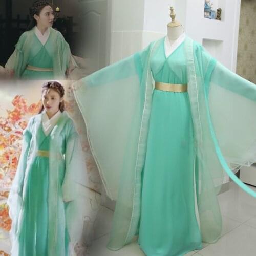 Xiao Feng Minority Group Winter Horse Riding Costume Hanfu High Quality Drama Original Design for TV Play Goodbye My Princess