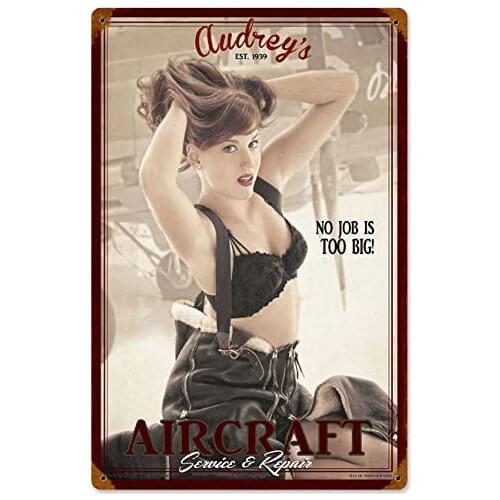 Maizeco-carteles de Metal Vintage de reina de los corazones, cartel de 8x12 pulgadas para taberna hogar Pub, placa de pared