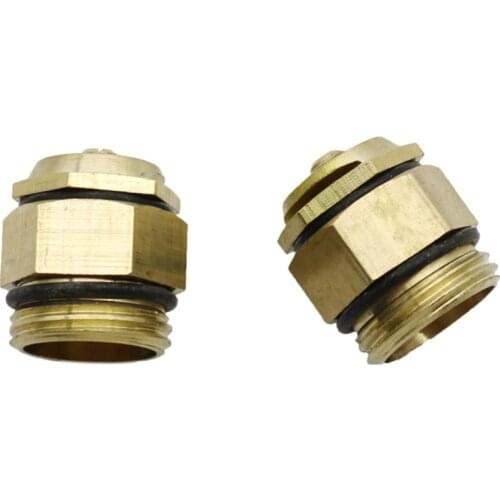 Copper 180 Degree 1/2 Inch External Thread Refraction Sprinklers Brass Automatic Garden Irrigation Sprayer Nozzle 1 Pcs