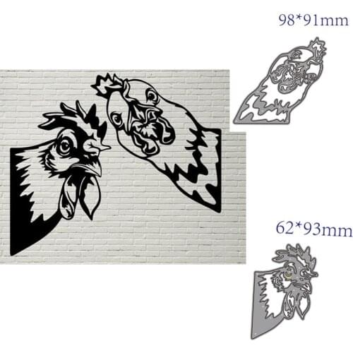 Metal cutting dies cut die mold Animal chicken decoration Scrapbook paper craft knife mould blade punch stencils dies