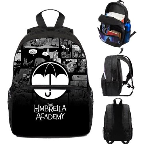Mochila 12 Inch Kindergarten Anime Umbrella Academy Backpack Children Bags Cartoon Storage Schoolbag Sac A Dos Mini Bookbag