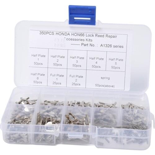350PCS/Set High Quality Lock Plate Replacement for HONDA HON66 Lock Reed Car Lock Repair Accessories Kits