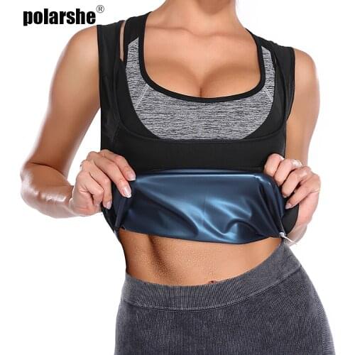 Neoprene Sweat Sauna Vest Body Shapers Vest Waist Trainer Slimming Vest Compression Shapewear Corset Reductor de Abdomen
