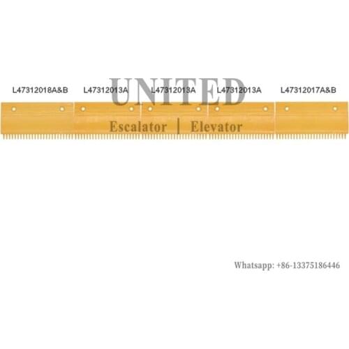 5set UNITED Escalator Plastic Comb Plate Combination XAA453C L4731201