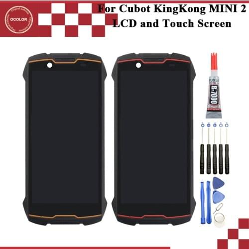 Ocolor For Cubot KingKong MINI 2 LCD Display And Touch Screen Digitizer Assembly 4.0" For Cubot KingKong MINI 2 Replacement