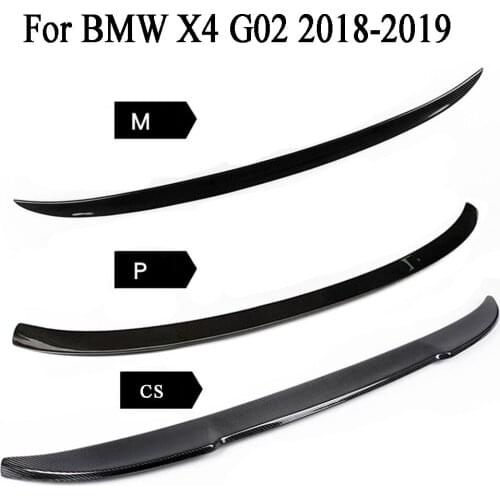 Carbon Fiber Rear Wing Trunk Lid Spoiler Wing For BMW X4 G02 2018-2019