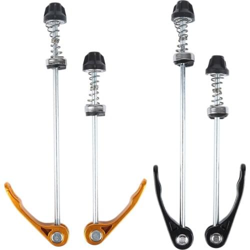 2Pcs Bicycle Quick Release Lever Mountain Road Bike Front&Rear Skewer Bolt Lever Axle Bicycle Tools