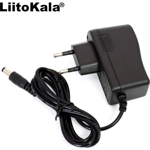 Liitokala 8.4 V A 18650 lithium polymer battery charger DC:5.5*2.1mm EU / US regulatory plug