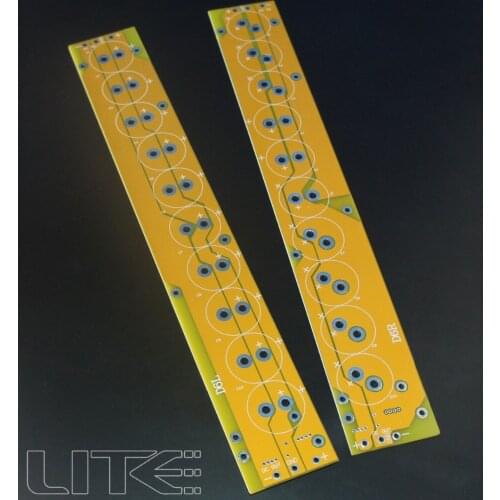 1pair D6 power filter electrolytic empty PCB free shipping