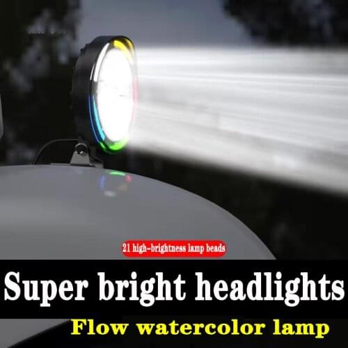 1PCS 105W Work Light Led Car Light for Offroad SUV ATV Tractor Boat Trucks Excavator Motorcycle 12V 80V Searchlight