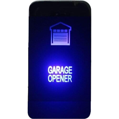 3pcs Push Button Switch garage opener for Toyota- Prado Landcruiser Hilux FJ Cruiser momentary ON Switch + Wire 12 Volt 3Amp