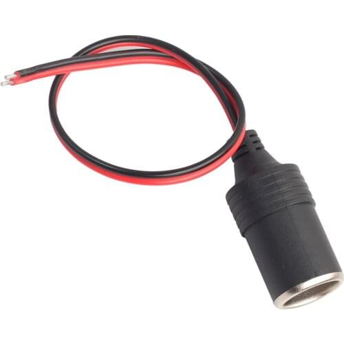 3x 12V 10A Female Car Cigar Lighter Socket Plug Connector Adapter