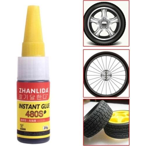 Car Adhesives Tire Repair Glue 480S Sealers Super Caulk Car Rubber Repair Tire Glue for Auto Bike Tires Window Speaker Seal ship