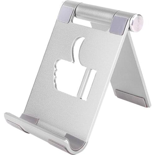 Aluminium flexible mobile stand Desktop Mobile Phone Metal Cell Tablet Pc Stand Holder for Desk