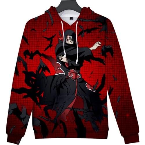 Jiraiya Hoodies Akatsuki Anime Sweatshirt Itachi Women Streetwear Kawaii Sasuke Graphic Mens Harajuku Oversized Hoodie