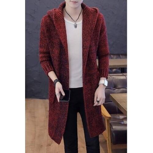 Idopy Men's Cardigans With A Hood